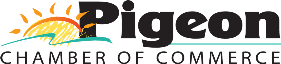 Pigeonchambernewlogo2016 - Pigeon Chamber Of Commerce (975x221), Png Download