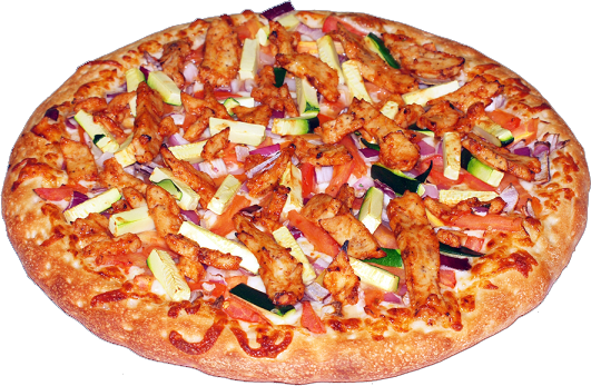 Non Veg Pizza - California-style Pizza (531x347), Png Download