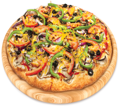 Image Royalty Free Menu Supreme Large - Pizza (570x520), Png Download