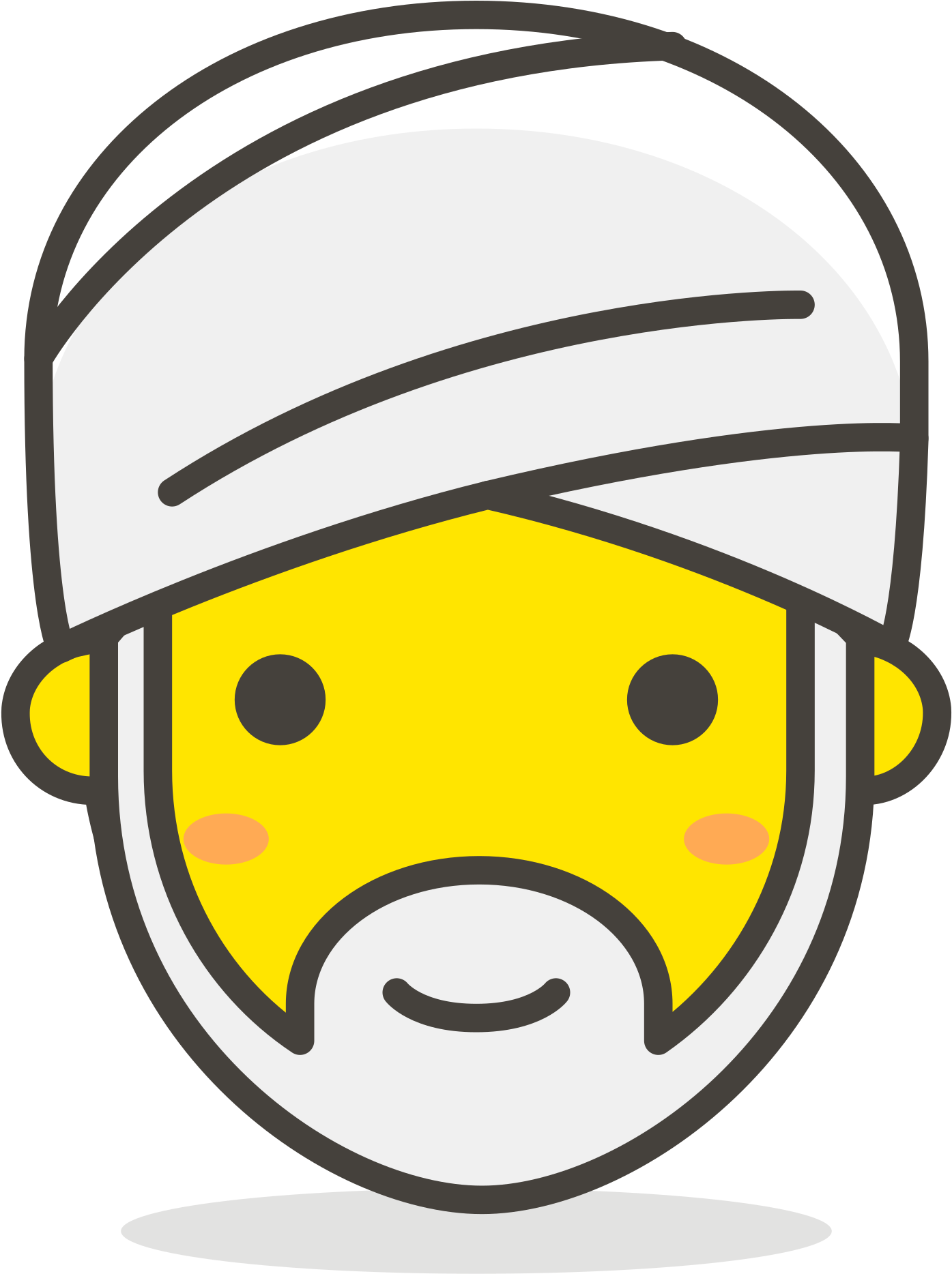 Open - Turban (2000x2000), Png Download