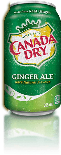 Canada Dry Can (446x605), Png Download