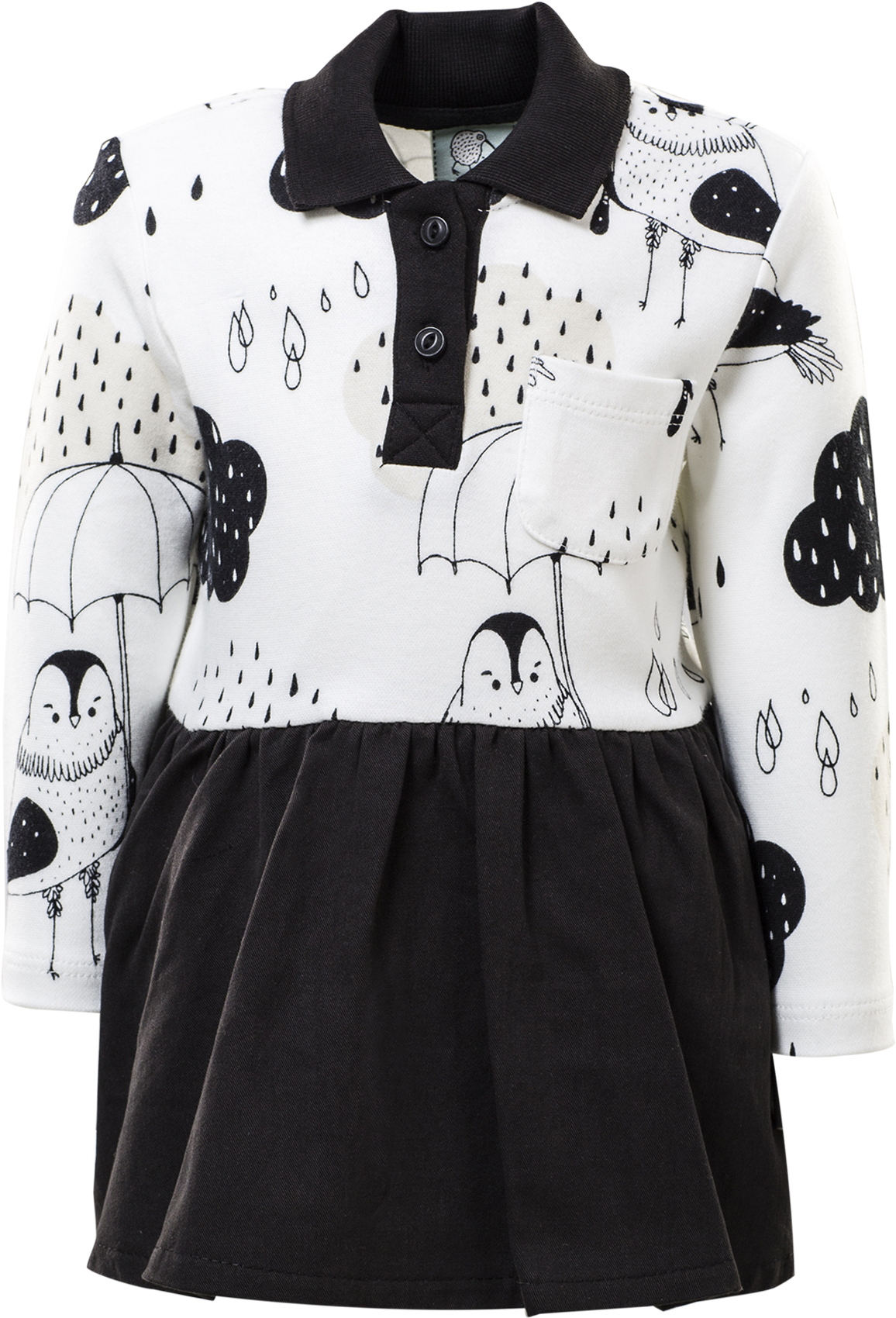 Ls Shirt Waist Kids Dress - Miniskirt (1500x2055), Png Download