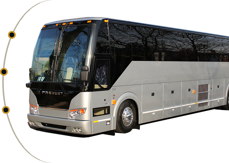 Coach Bus Rentals Nyc - Tour Bus Service (802x573), Png Download