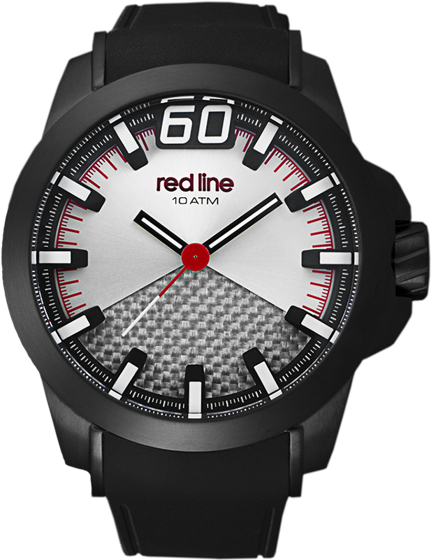 Red Line Watches Clipart Black And White Stock - New Png Hand Watch (800x900), Png Download