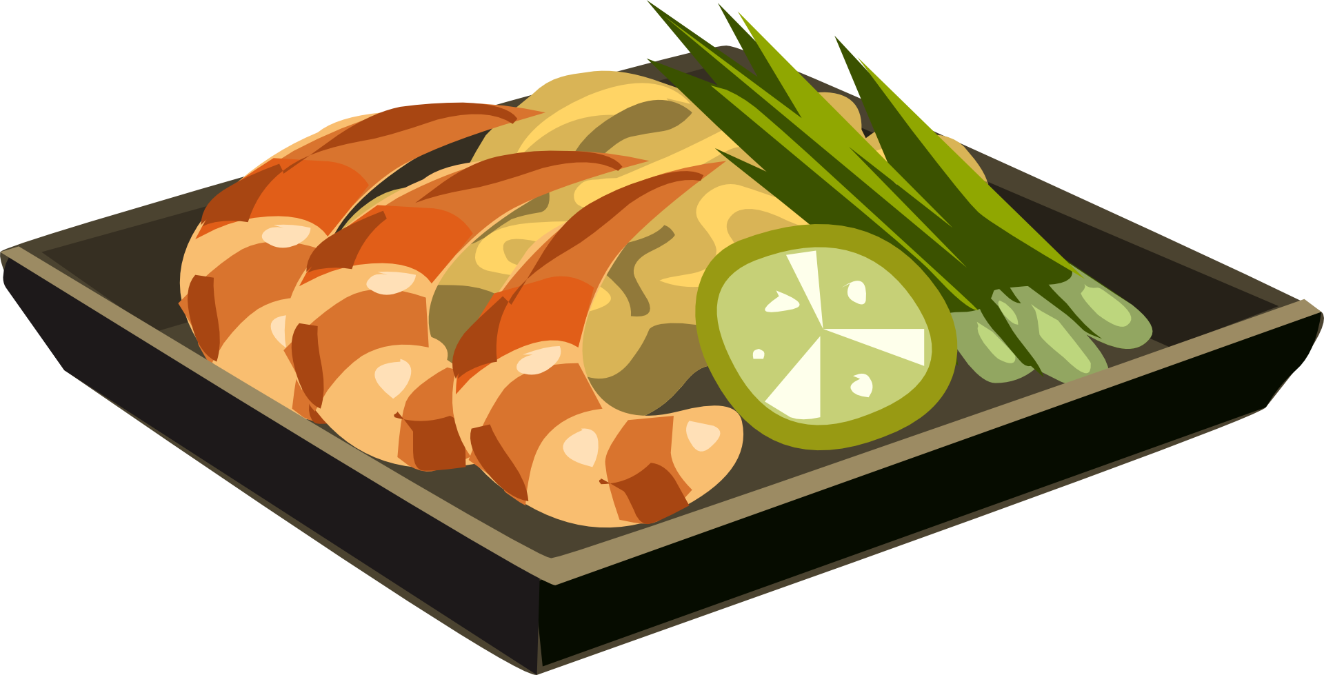 Plate Clipart Animated - Plate Of Food Clipart Png (800x408), Png Download