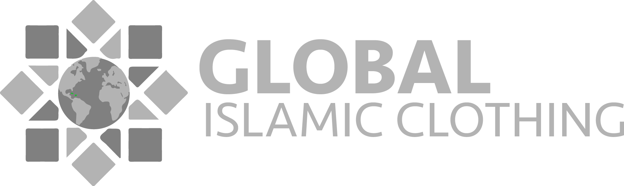 Global Islamic Clothing - Islamic Clothing Logo Png (1998x596), Png Download