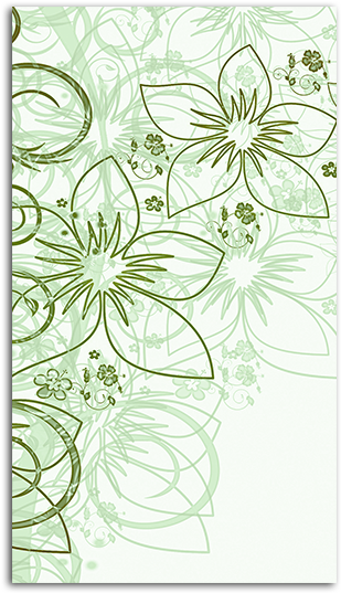 Flower Design Hd Wallpaper For Your Mobile Phone Spliffmobile - 50th Wedding Anniversary Gold Flowers And Swirls Card (485x550), Png Download