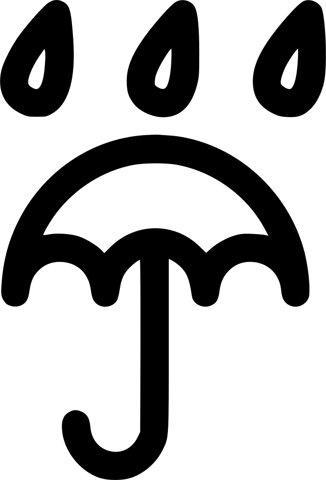 Rain Umbrella - - Umbrella Icon Green (666x980), Png Download