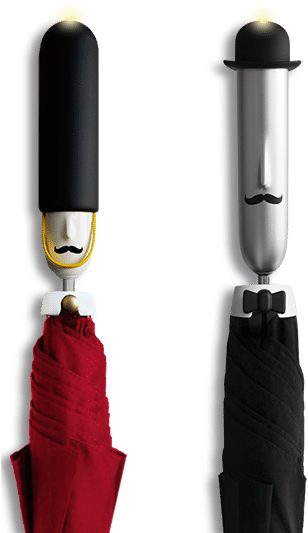 This Smart Umbrella Tells You When It Will Rain And - Opus Akıllı Şemsiye (321x541), Png Download