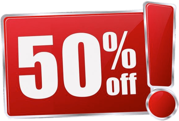 50% Discount - 50k Pink Oval Oval Car Magnet (719x405), Png Download