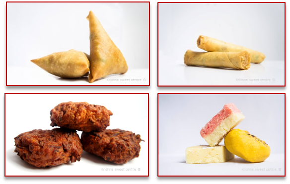 In Authentic Indian Food From Our Famous Samosas, Onion - Indian Cuisine (584x370), Png Download