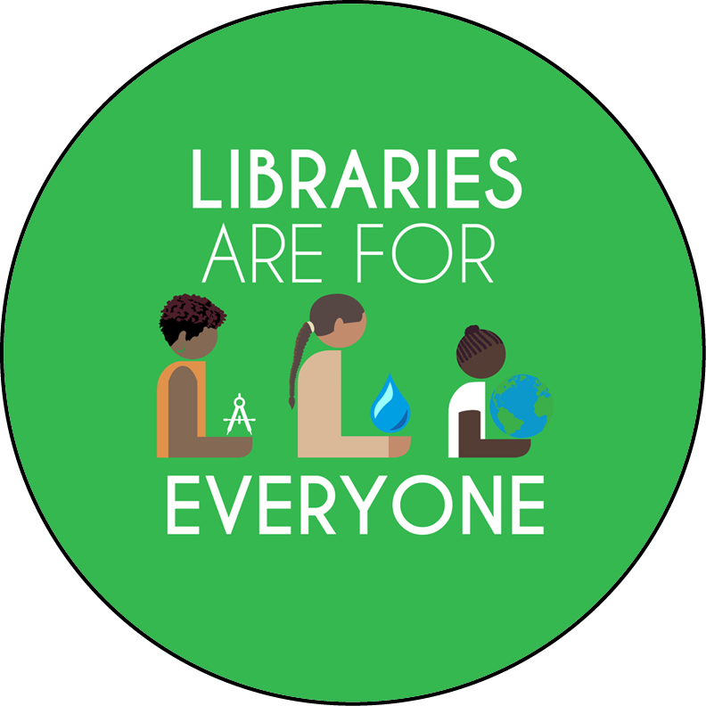Learn More Button Green Png - Libraries Are For Everyone (792x792), Png Download