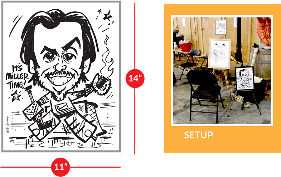 Ted Couling's Vancouver Caricatures - Entertainment (900x574), Png Download