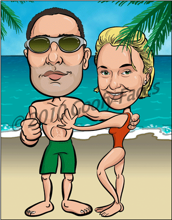 Caricature Prints - Cartoon (446x446), Png Download
