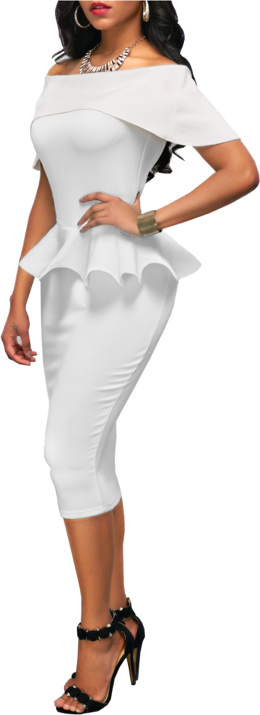 China Office Lady Wear, China Office Lady Wear Manufacturers - Dress (1000x1395), Png Download