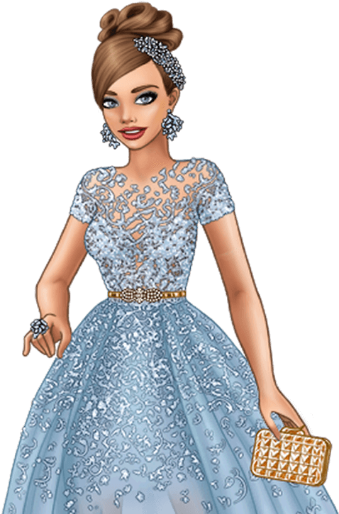 More Than Just An Online Dress Up Game For Girls - Dress Lady Popular (1061x1220), Png Download