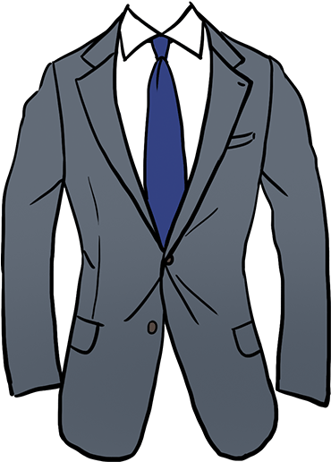 How A Suit Should Fit Jacket Waist - Jacket (414x520), Png Download