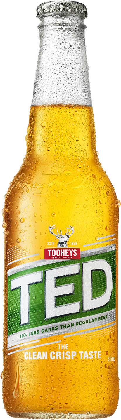 Tooheys Extra Dry Bottles 345ml (1600x2000), Png Download