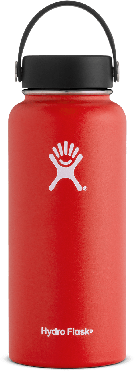 Download Hd 32 Oz Wide Mouth 32 Oz Hydro Flask Red Transparent Png Image Nicepng Com