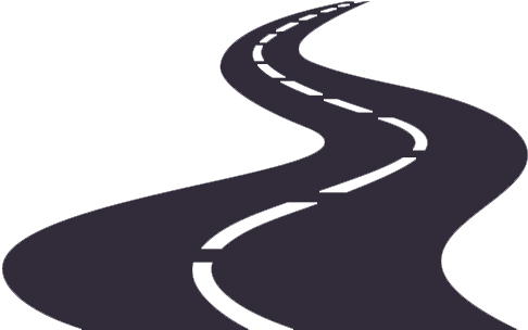 Car On Road Icon (500x304), Png Download