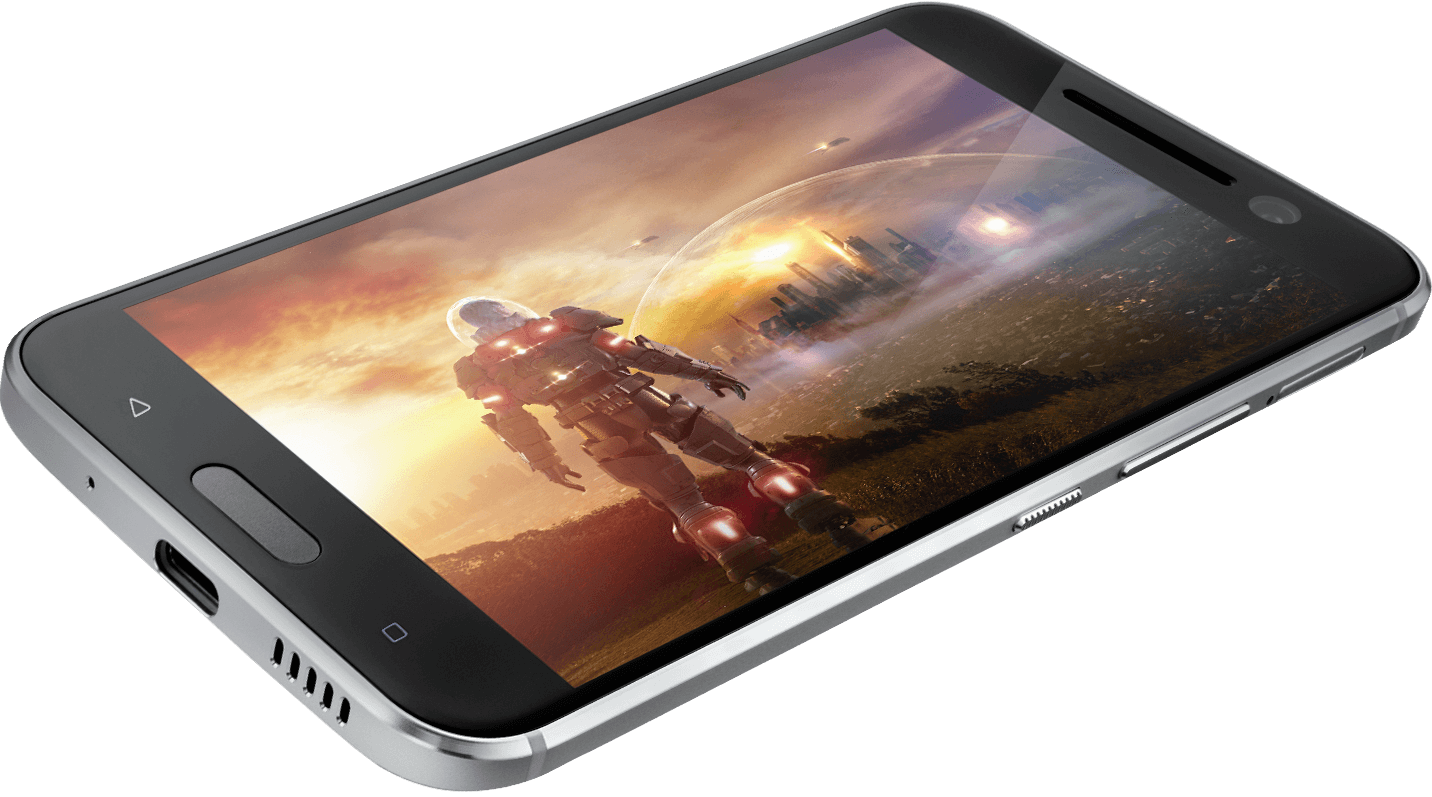 Htc Htc 10 Will Stream Straight To Apple Tv - Htc 10 - 32 Gb - Glacier Silver - Unlocked (1432x797), Png Download