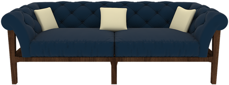 Oliver - Studio Couch (800x450), Png Download