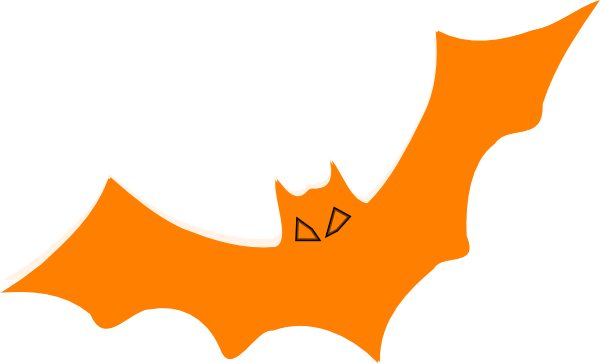 At Clip Art - Bat Clip Art (600x363), Png Download