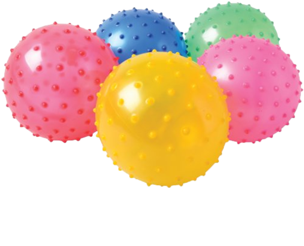 Five Inch Knobby Ball - Bigbolo Knobby Balls 5 Inches / 250 Pc (600x600), Png Download