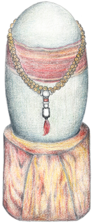 Shiva Lingam Pencil Sketch By Nara Wood - Egg Decorating (361x570), Png Download