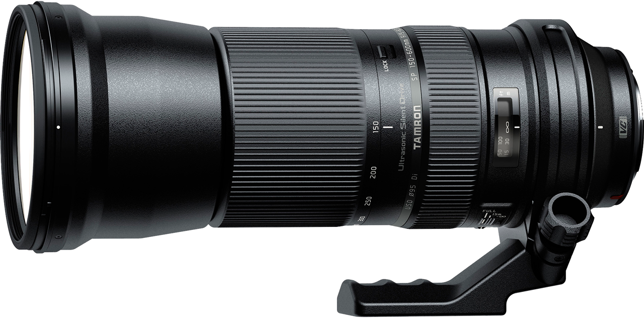 Tamron Announces Availability Of 150 600mm F/5 - Tamron 150-600mm F5-6.3 Di Usd Telephoto Lens (1280x632), Png Download
