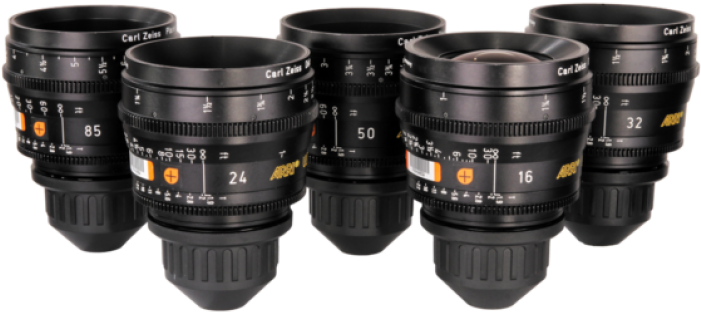 Zeiss Ultra Prime 5 Lens Set - Ultra Prime Lenses (750x650), Png Download