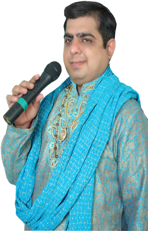 Jitender Jonny - Jagran Singer (500x750), Png Download