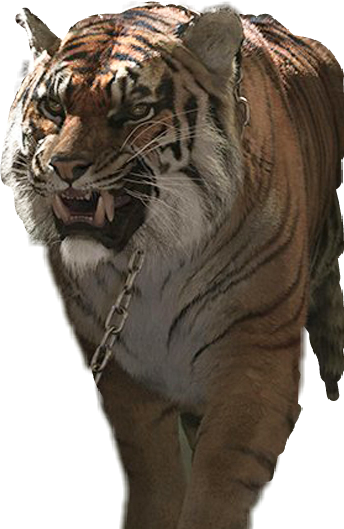Report Abuse - Walking Dead Ezekiel Shiva (344x529), Png Download