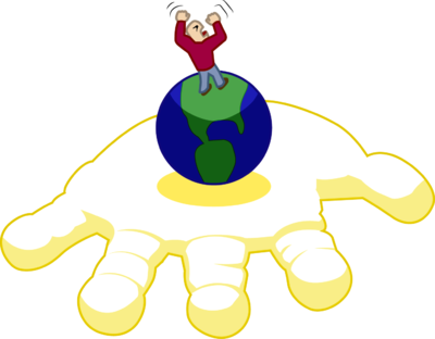 Angry God Cliparts - Angry God Clipart (400x312), Png Download