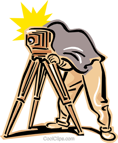 Old-fashioned Photographer Royalty Free Vector Clip - Old Fashioned Photographer Png (396x480), Png Download