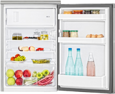 Beko 119l Stainless Steel Table Top Fridge - Beko Tse1283x 119 Ltr Stainless Steel Bar Fridge (500x500), Png Download