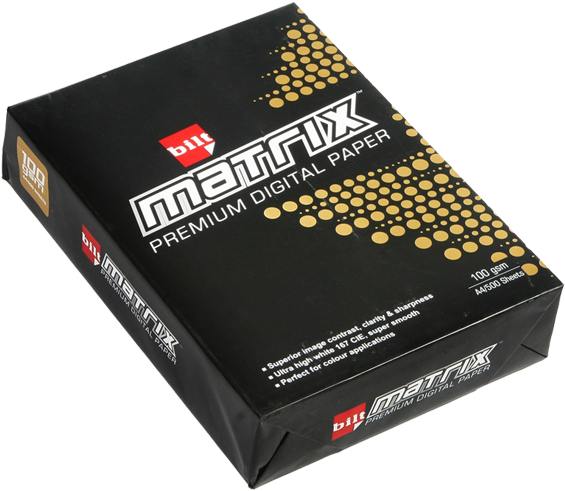 Picture Of Bilt Matrix Yellow Color Paper 80 Gsm (500 - Bilt Copy Power Paper A4 75 Gsm (592x526), Png Download