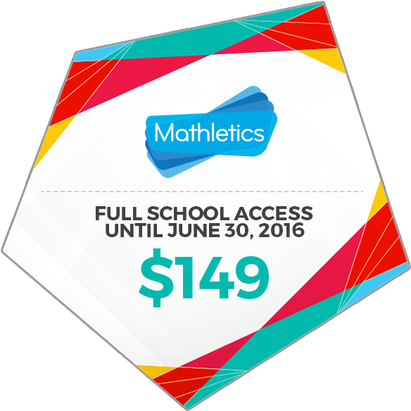 A Special Offer For Palm Beach County Schools - Mathletics (600x600), Png Download