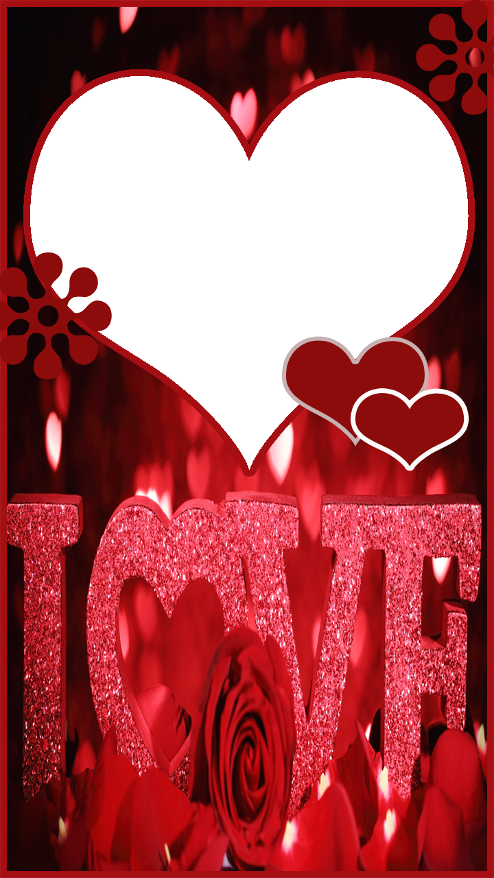 True Love Frame (720x1280), Png Download