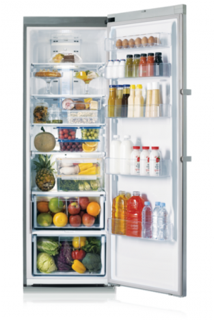 Sale Samsung Refrigerator Rr92eesl - Samsung Tall Fridge (700x755), Png Download