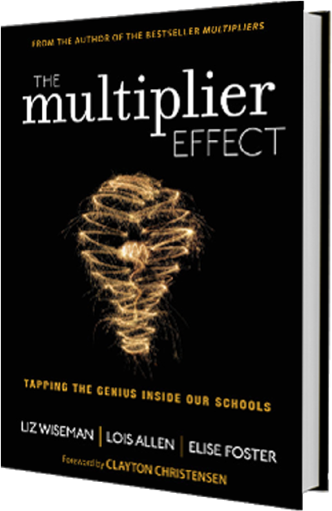 M Effect Book Cover No New 300dpi - Multiplier Effect: Tapping The Genius Inside Our Schools (500x741), Png Download