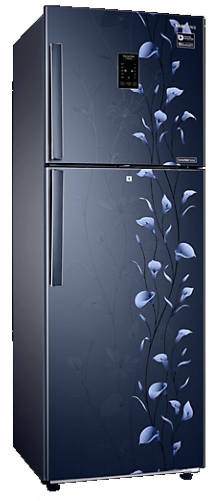 Frost Free Standard Double Door Samsung Free-standing - Samsung Double Door Refrigerator Price (766x1000), Png Download
