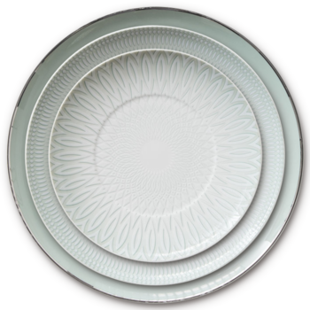 New Design Creative Ceramic Charger Plates Wholesale - Plate (350x350), Png Download