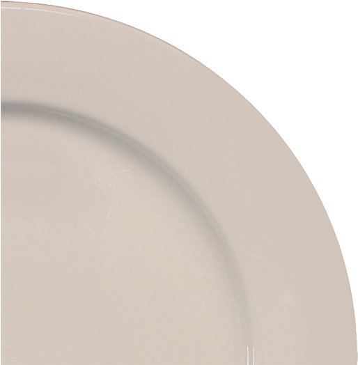 Dudson Plain - Plate (600x594), Png Download