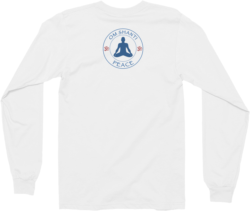 Sri Ganesha - Long-sleeved T-shirt (1000x1000), Png Download