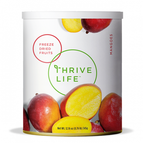 Mango - Freeze Dried - Thrive Life Foods Can (736x460), Png Download