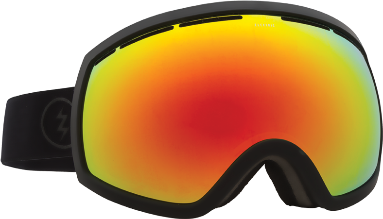 Electric Eg2 Goggles Matte Black, One Size (1000x500), Png Download