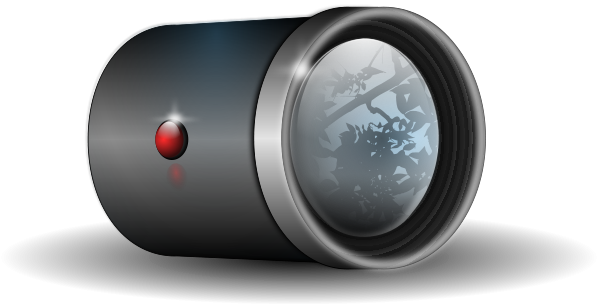 Camera Lens Clipart Png (600x597), Png Download