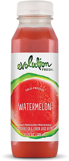Evolution Fresh Watermelon Juice (272x605), Png Download