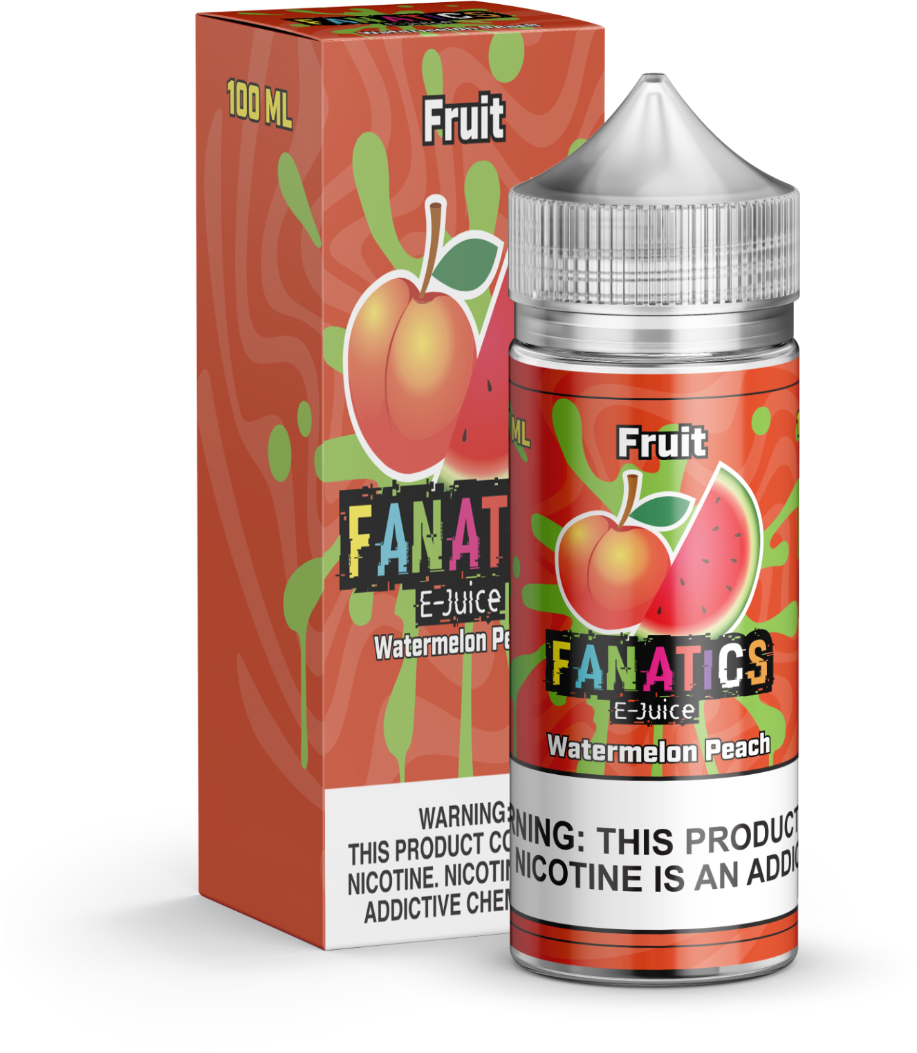 Watermelon Peach - Juice (1500x1811), Png Download